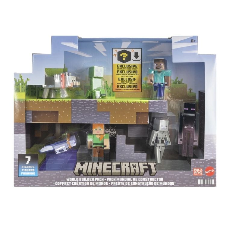 Minecraft, Moby, zestaw figurek