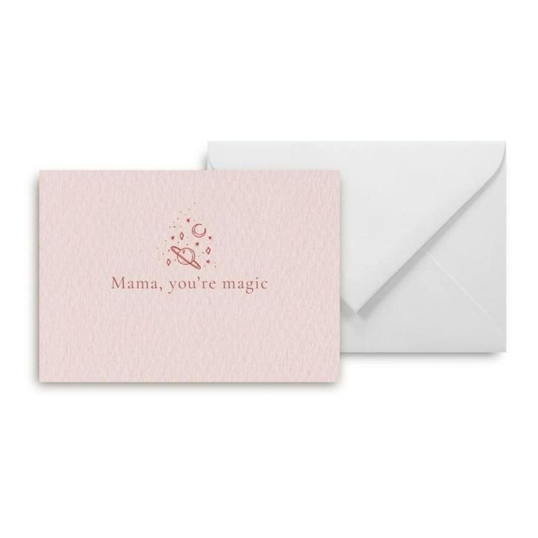 Mini kartka, mama, you're magic