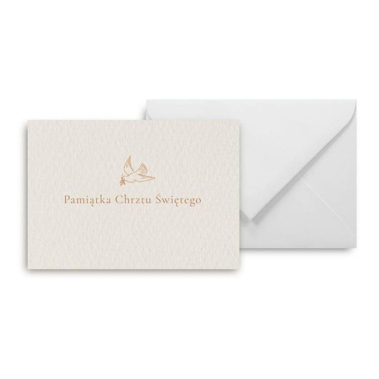 Mini kartka, Pamiątka Chrztu Świętego