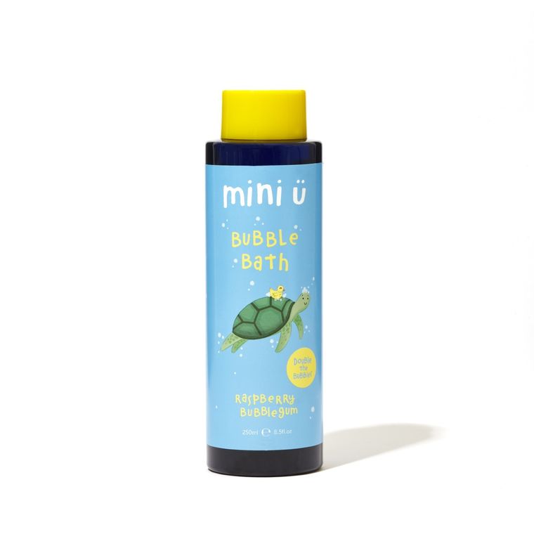 Mini U, naturalny bąbelkowy płyn do kąpieli dla dzieci i niemowląt, guma balonowa