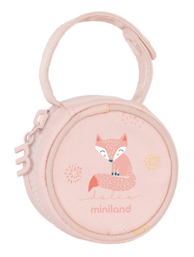 Miniland, Dolce, etui na smoczek uspokajający, cukierkowy