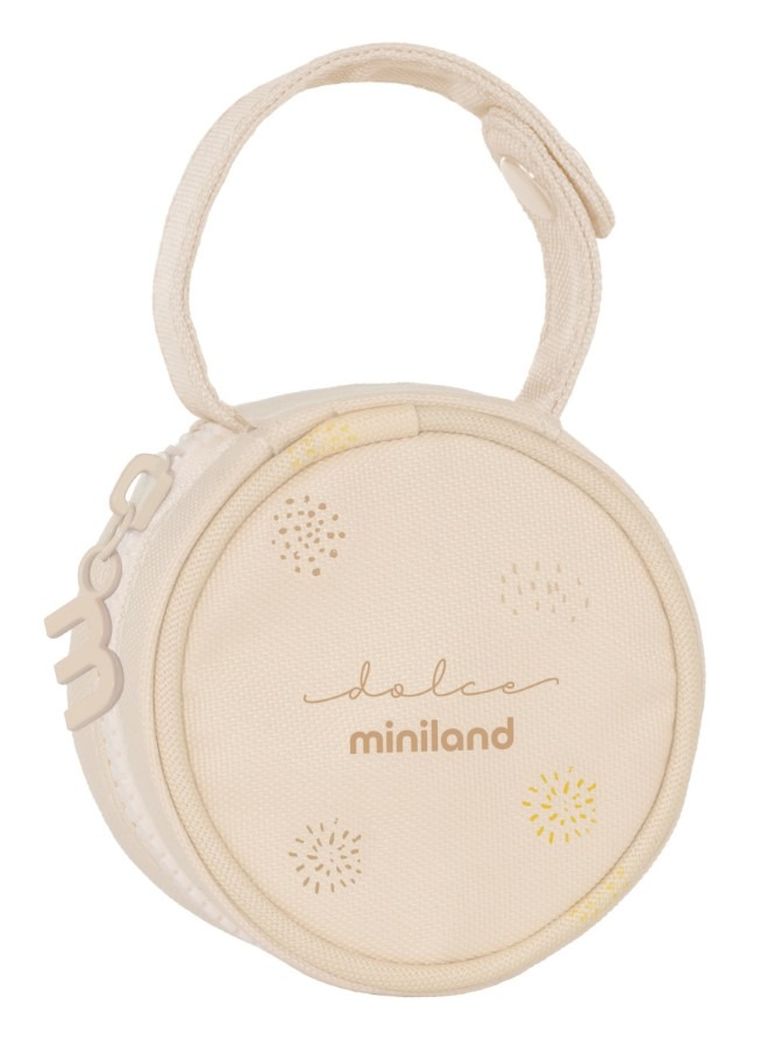 Miniland, Dolce, etui na smoczek uspokajający, waniliowy