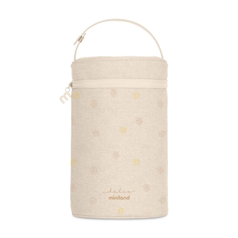 Miniland, Dolce, termoopakowanie na termos, butelkę, waniliowy, 500 ml