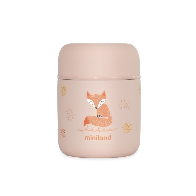 Miniland, Dolce, termos na jedzenie, cukierkowy, 280 ml