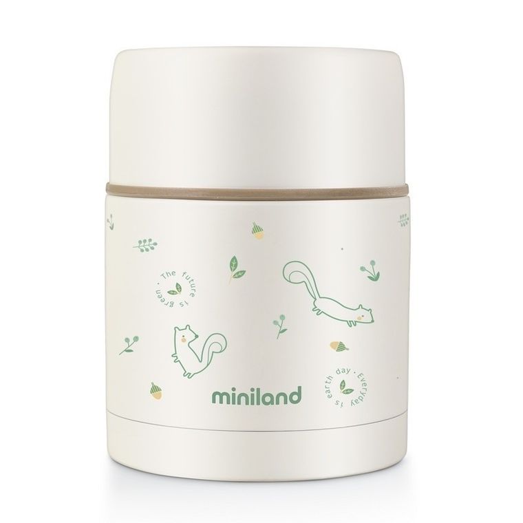 Miniland, Eco-friendly, Wiewiórka, termos do posiłków, 600 ml