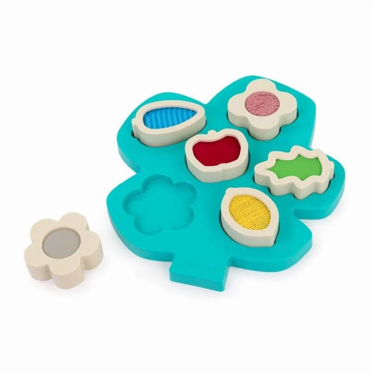 Miniland, Feel To Learn, drzewko, układanka sensoryczna