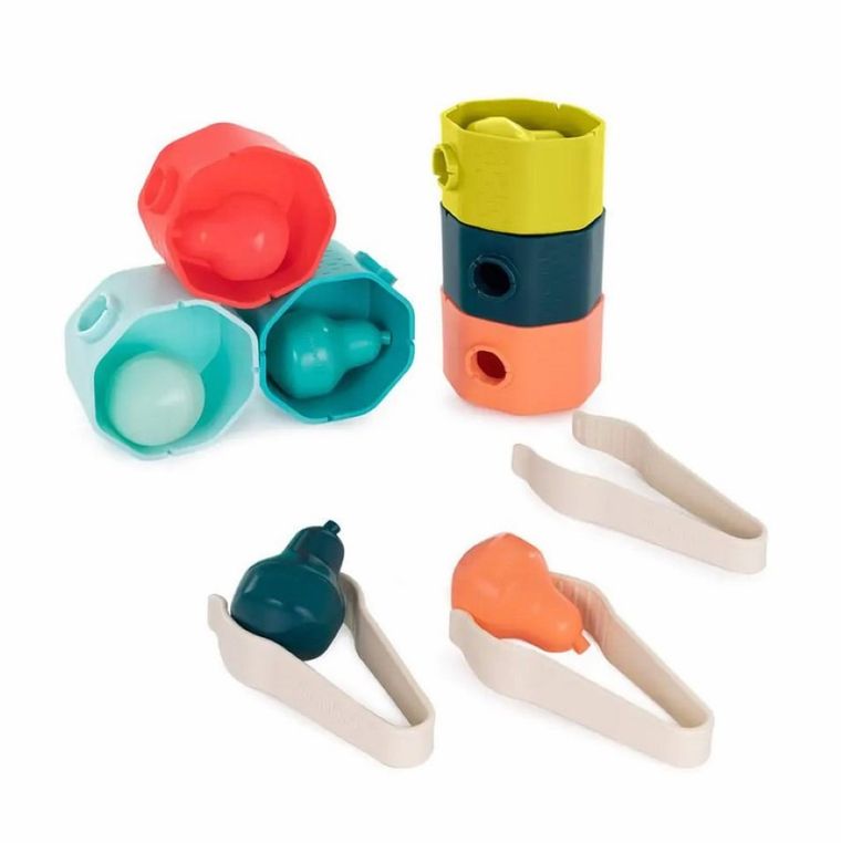 Miniland, Feel To Learn, pień drzewa, sorter kształtów