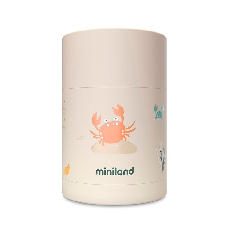Miniland, Kraby, termos do posiłków, ocean, 600 ml