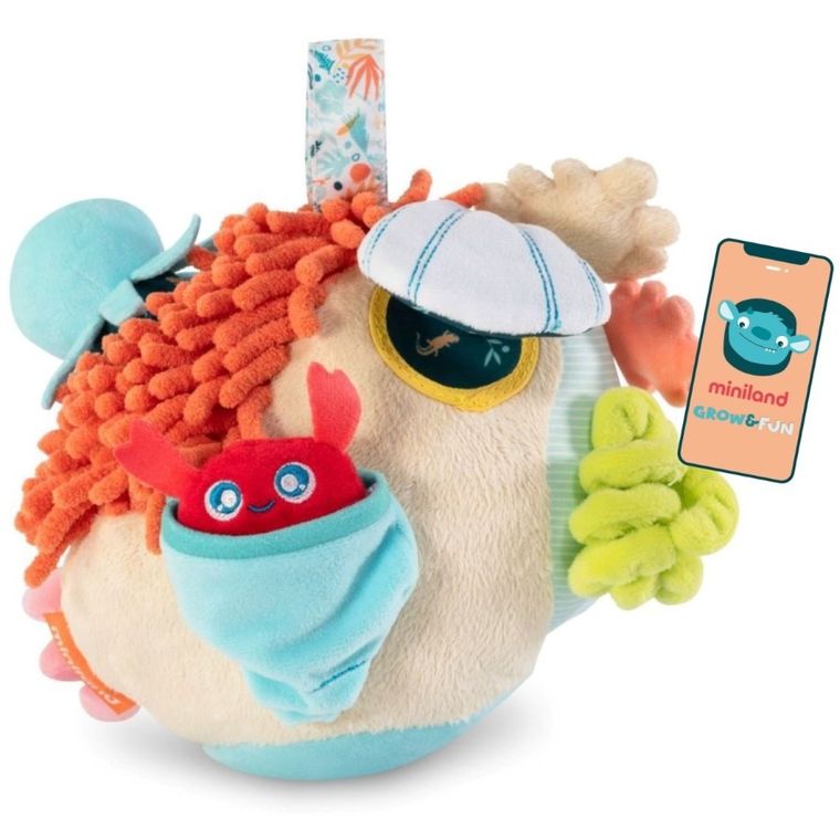 Miniland, Rafa koralowa, zabawka sensoryczna