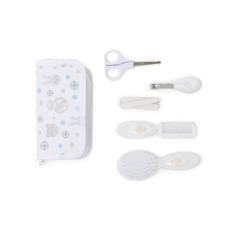 Miniland, Real Madrid, zestaw do pielęgnacji dziecka, biały