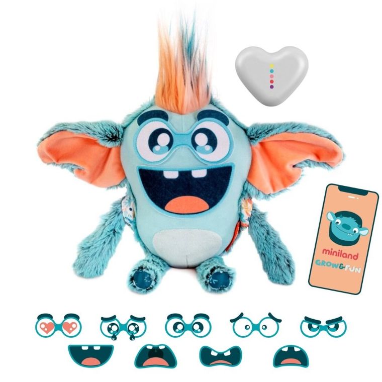 Miniland, Stworek - Poznaj swoje emocje, zabawka edukacyjna