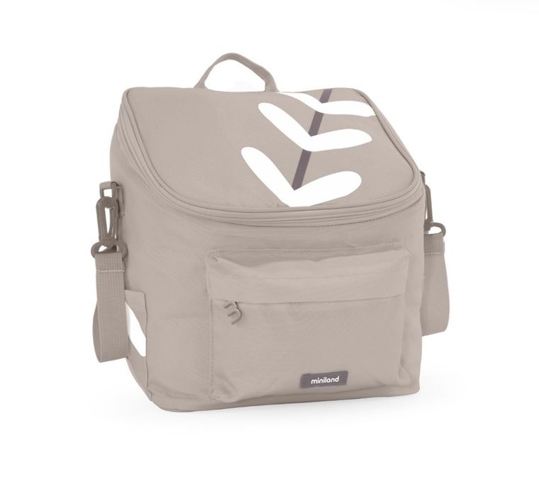 Miniland, torba izotermiczna, kremowa