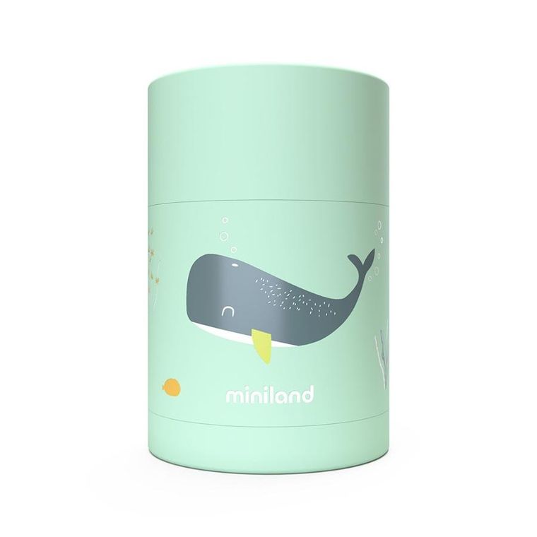 Miniland, Wieloryb, termos do posiłków, ocean, 600 ml