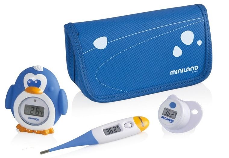 Miniland, zestaw trzech termometrów cyfrowych