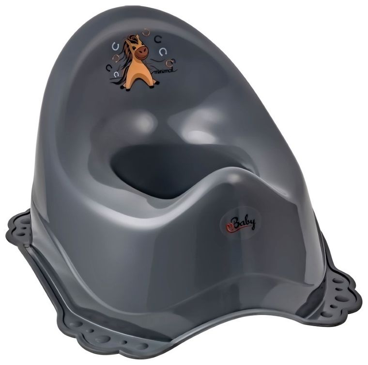 Minimal, Konik, nocnik, pozytywka, szary