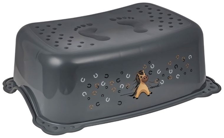 Minimal, Konik, podest, szary