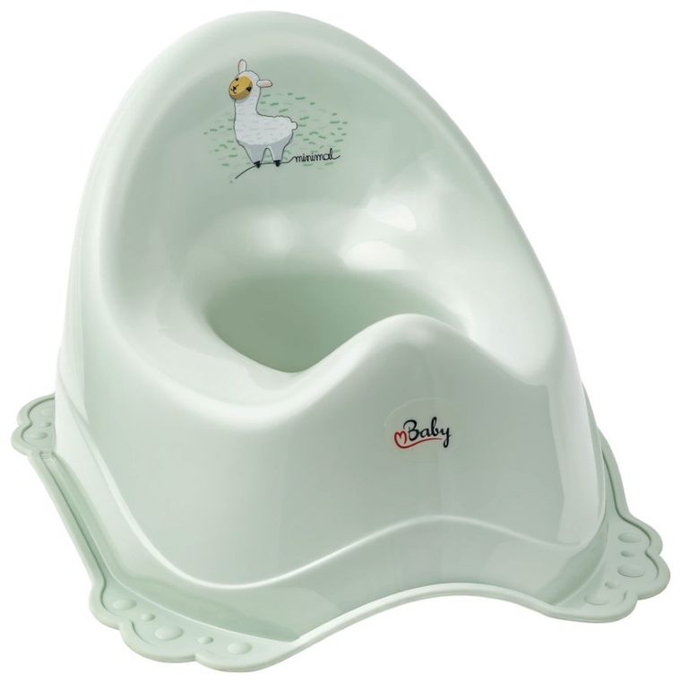 Minimal, Lama, nocnik, zielony