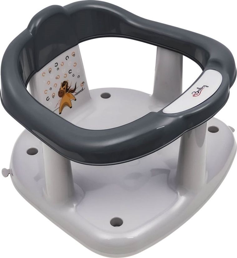 Minimal, Panda, Konik, krzesełko do kąpieli, szary