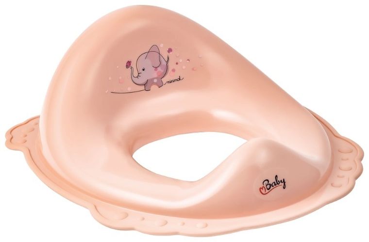 Minimal, Słonik, nakładka na sedes, róż