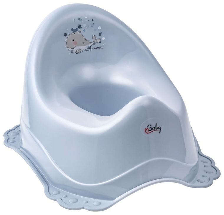 Minimal, Wieloryb, nocnik, błękit