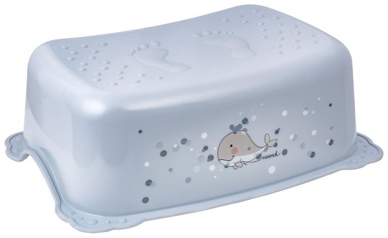 Minimal, Wieloryb, podest, błękit