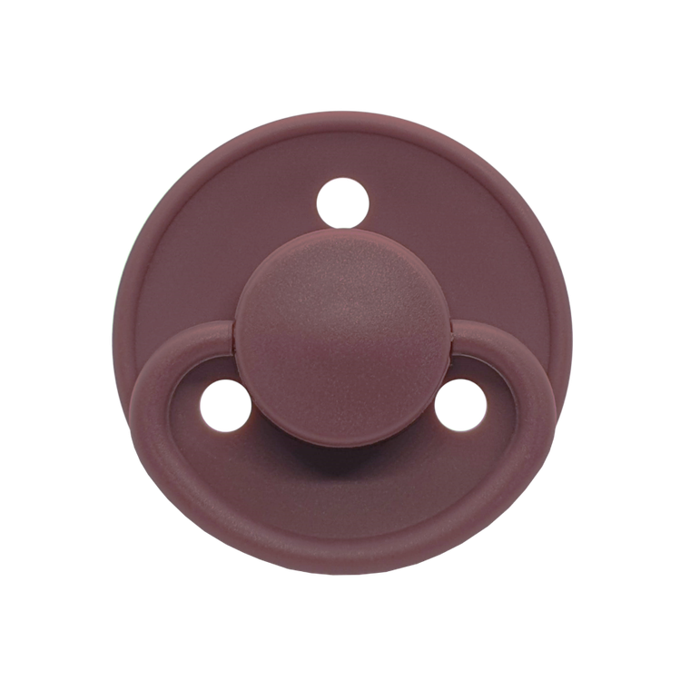 Mininor, smoczek silikonowy, Heath Flower, 0m+, 2 szt.