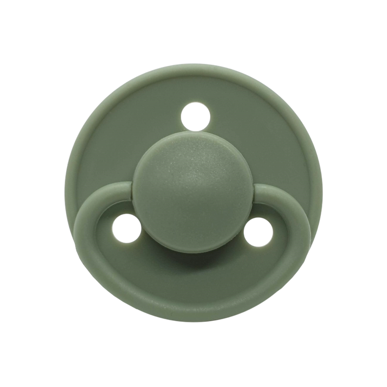 Mininor, smoczek silikonowy, Willow Green, 6m+, 2 szt.