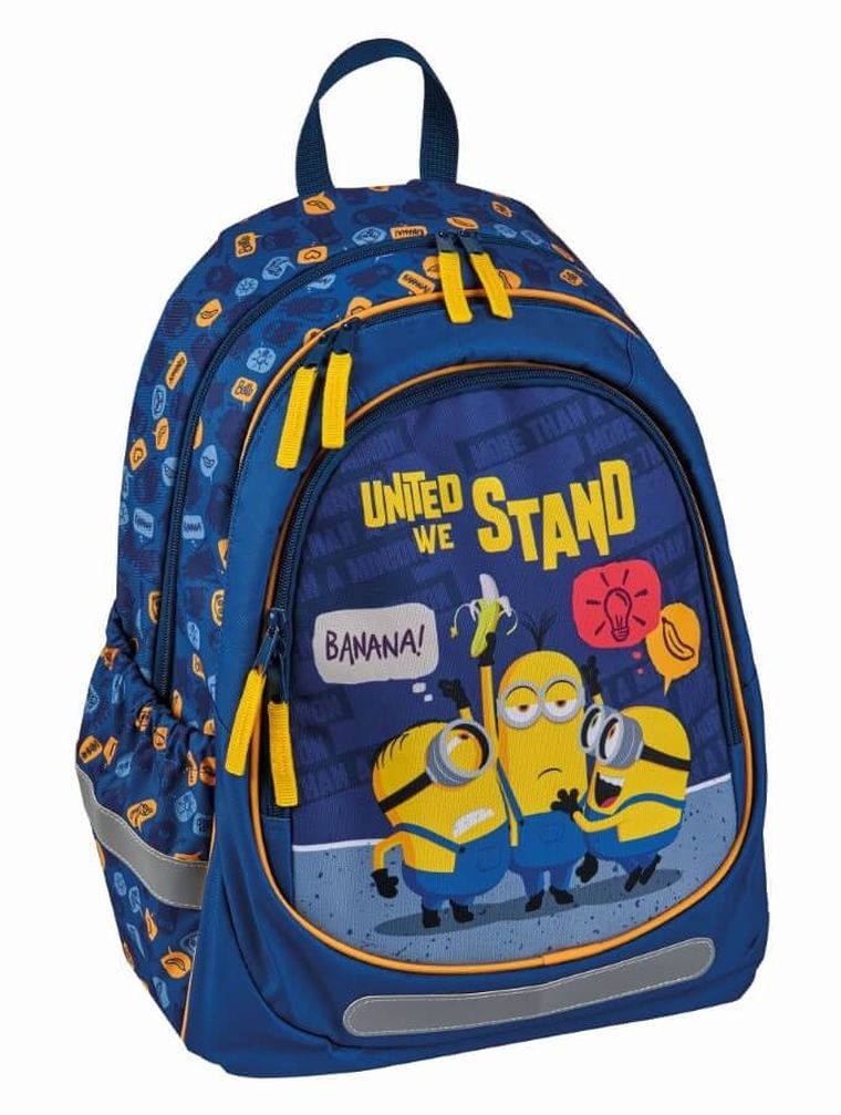 Minionki, plecak szkolny