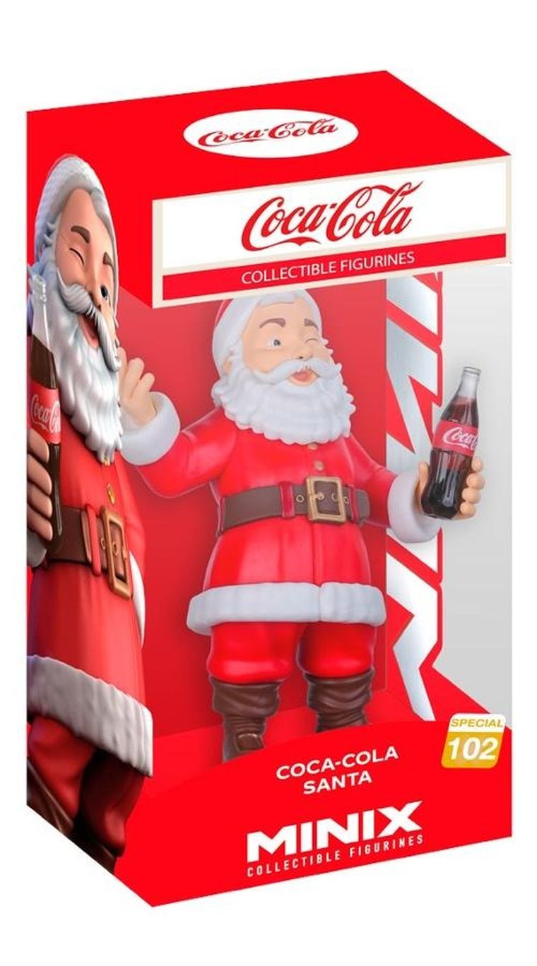 Minix, Coca Cola, Santa, figurka kolekcjonerska