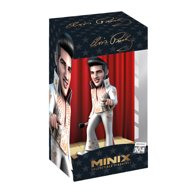 Minix, Elvis, Elvis White, figurka kolekcjonerska