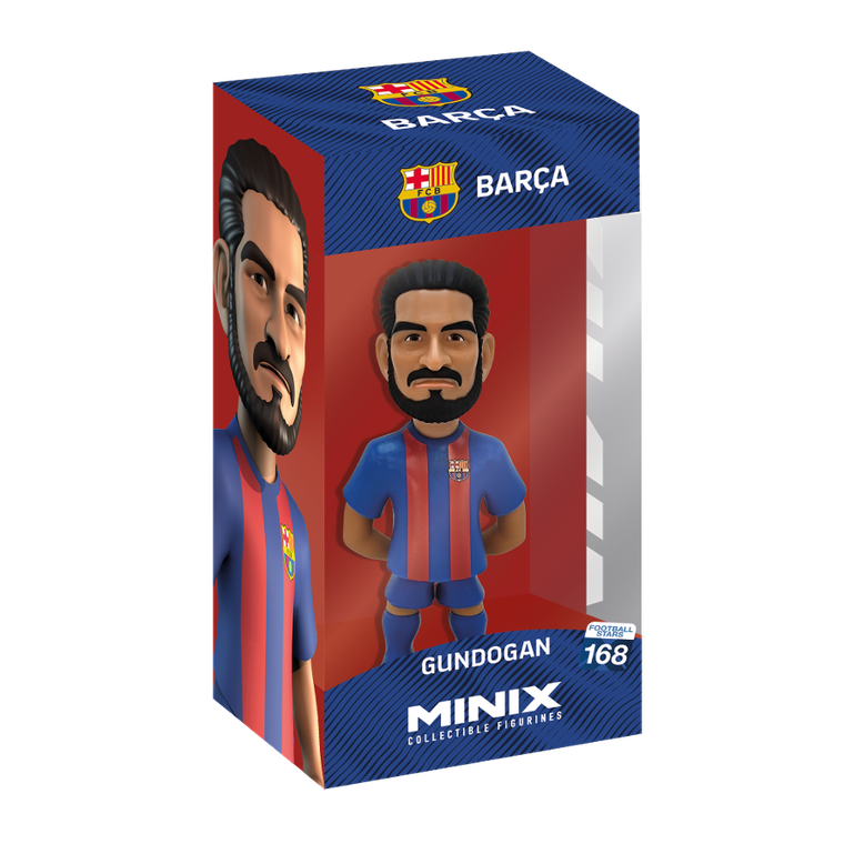 Minix, FC Barcelona, Ilkay Gundogan, figurka kolekcjonerska