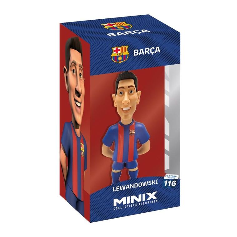 Minix, FC Barcelona, Robert Lewandowski, figurka kolekcjonerska