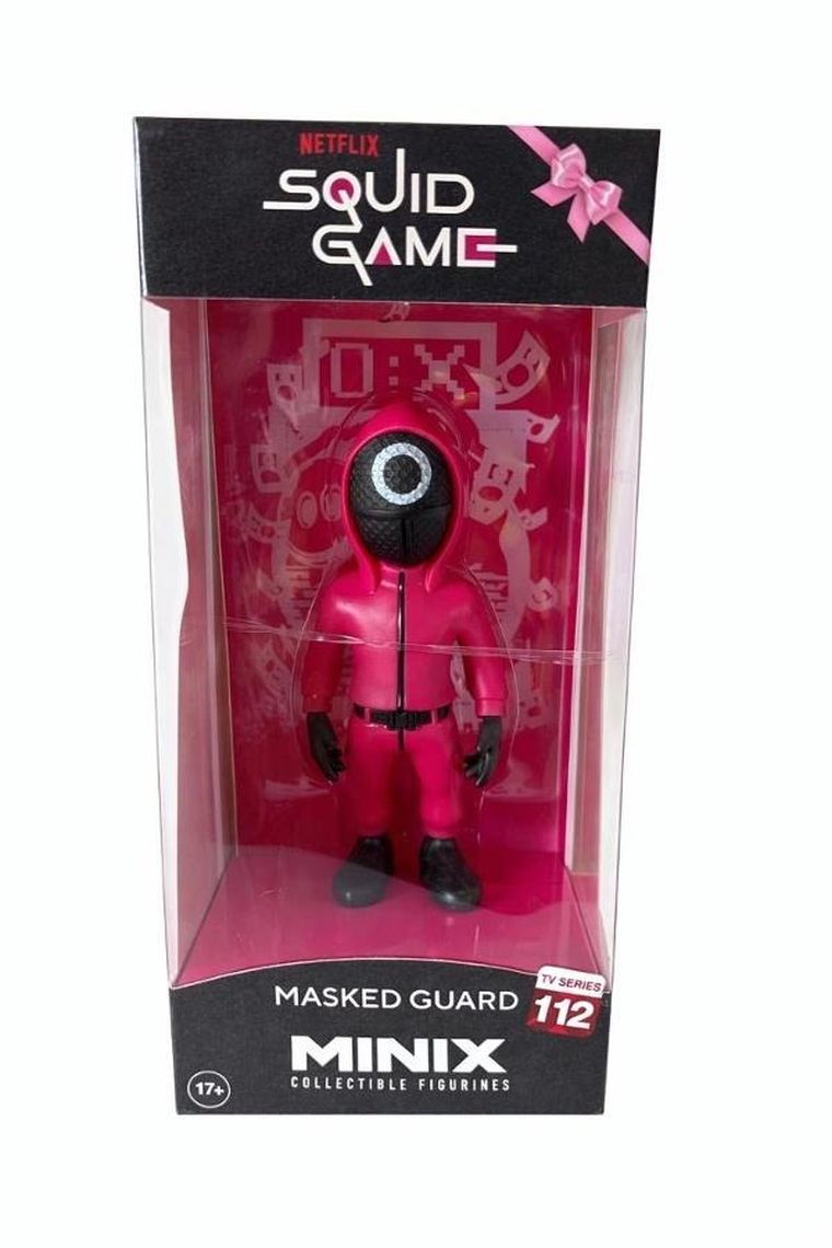 Minix, Squid Game, Masked Guard, figurka kolekcjonerska