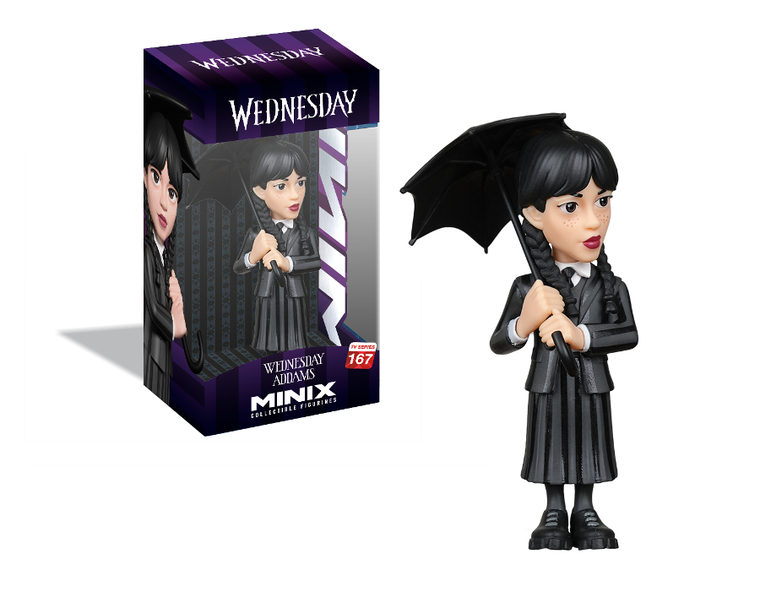 Minix, Wednesday, Wednesday Umbrella, figurka kolekcjonerska