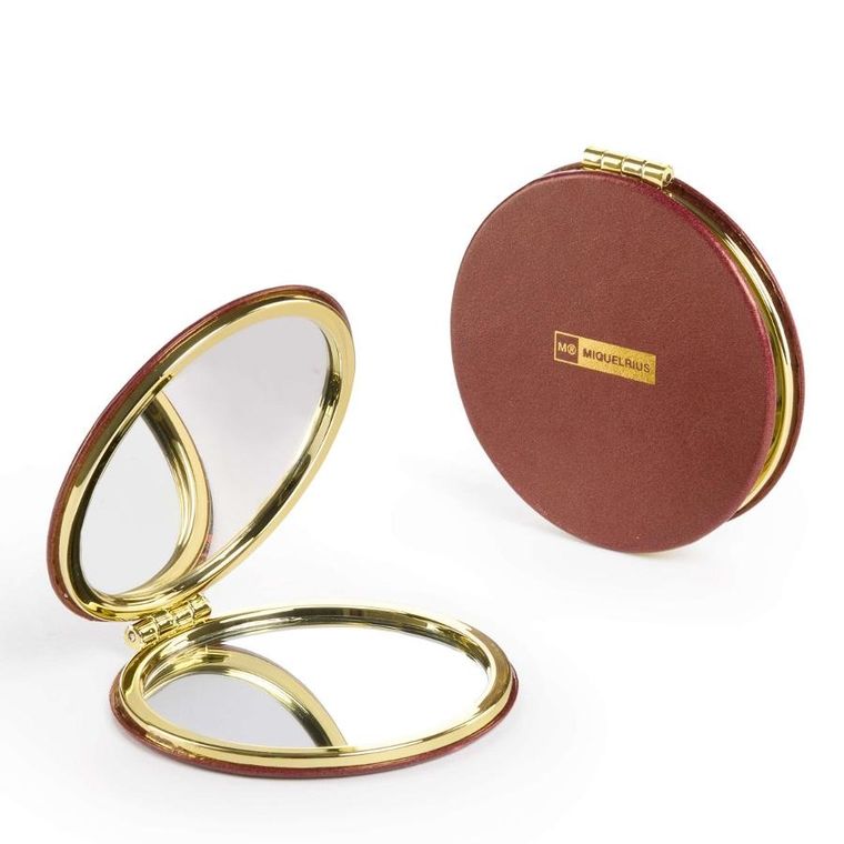 Miquelrius, lusterko kieszonkowe, dwustronne, Red