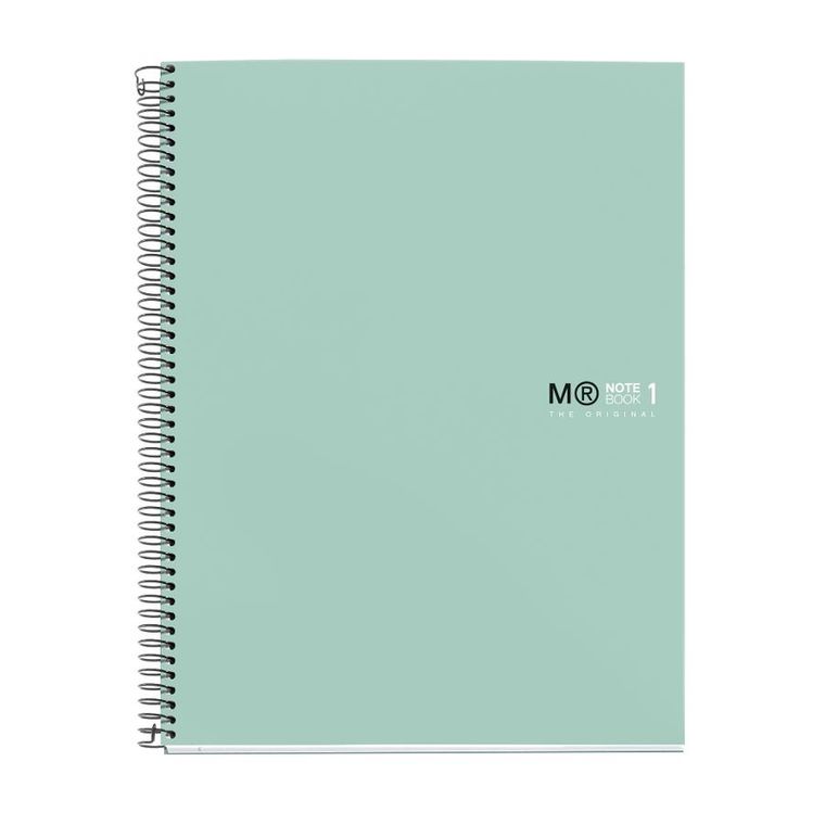 Miquelrius, notebook A4, 80 stron, kratka, aqua