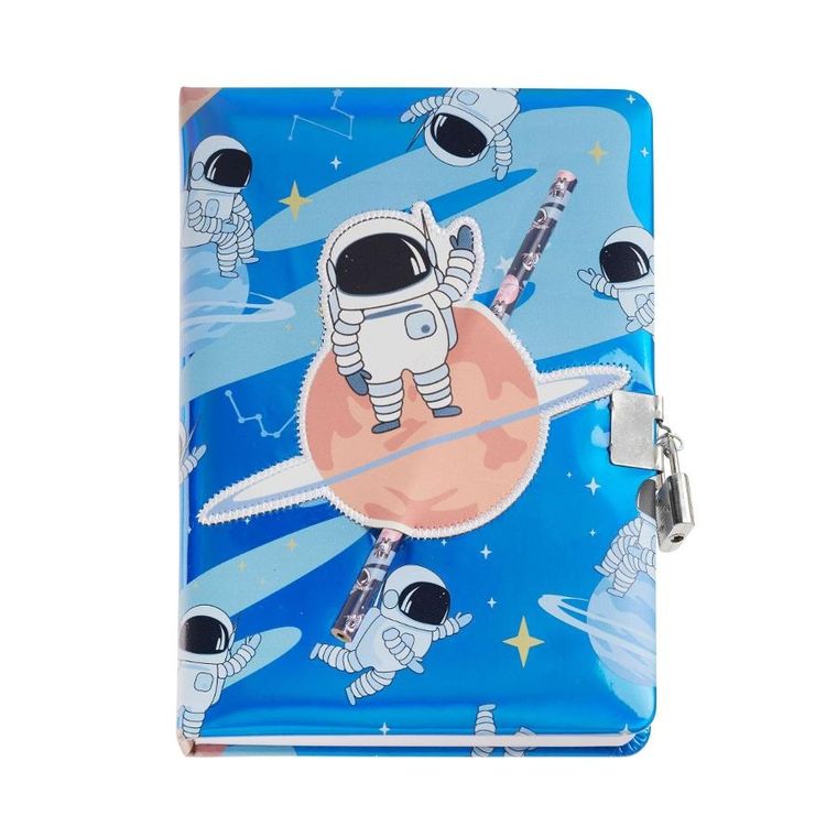 Miquelrius, pamiętnik na kłódkę, holograficzny, astronauta