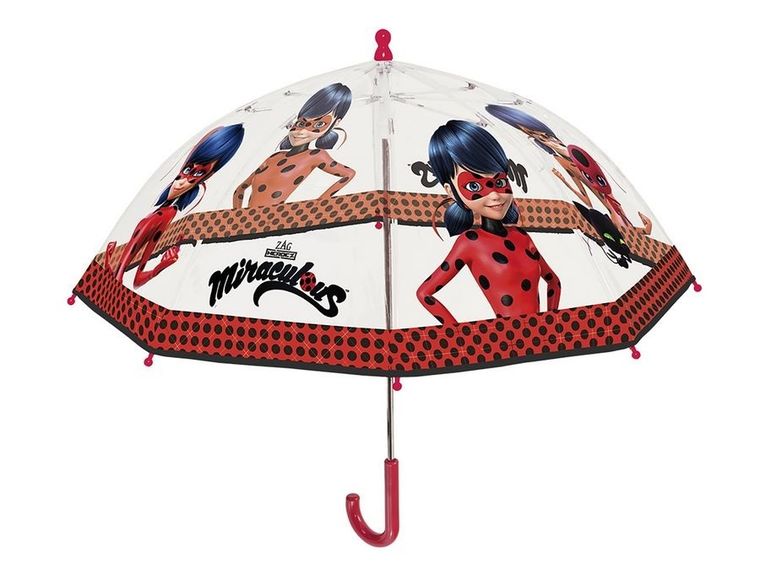Miraculous: Biedronka i Czarny Kot, parasol manualny, 42 cm