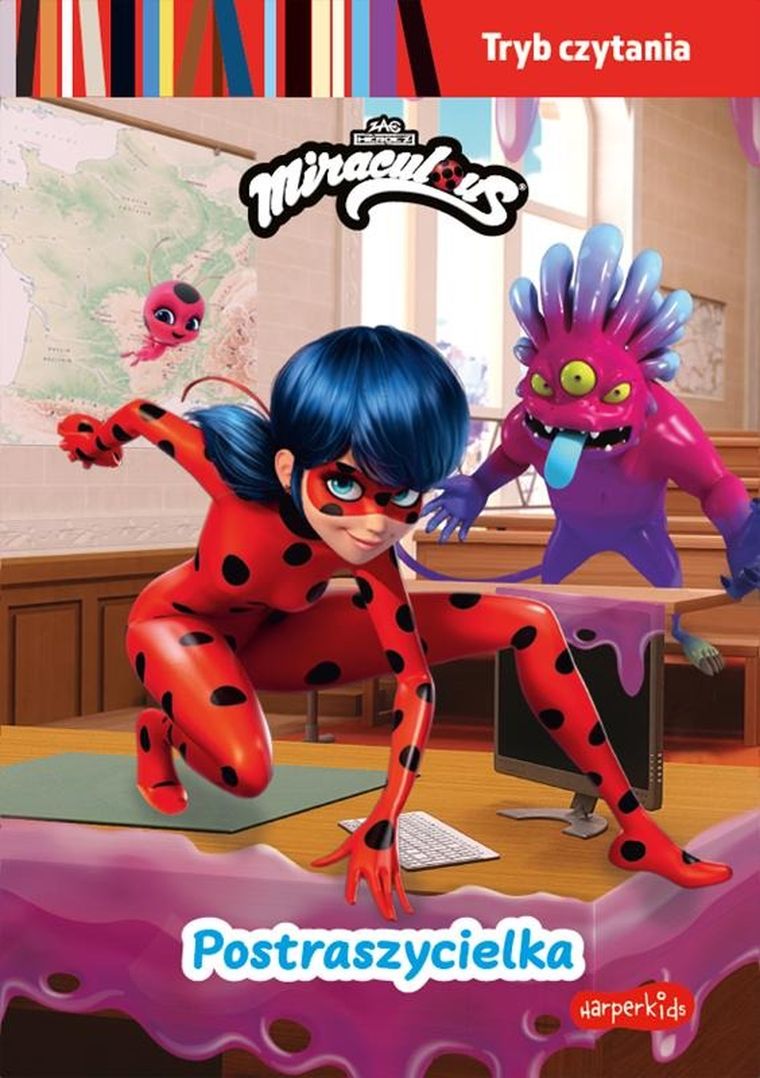 Miraculous: Biedronka i Czarny Kot. Postraszycielka. Tryb czytania