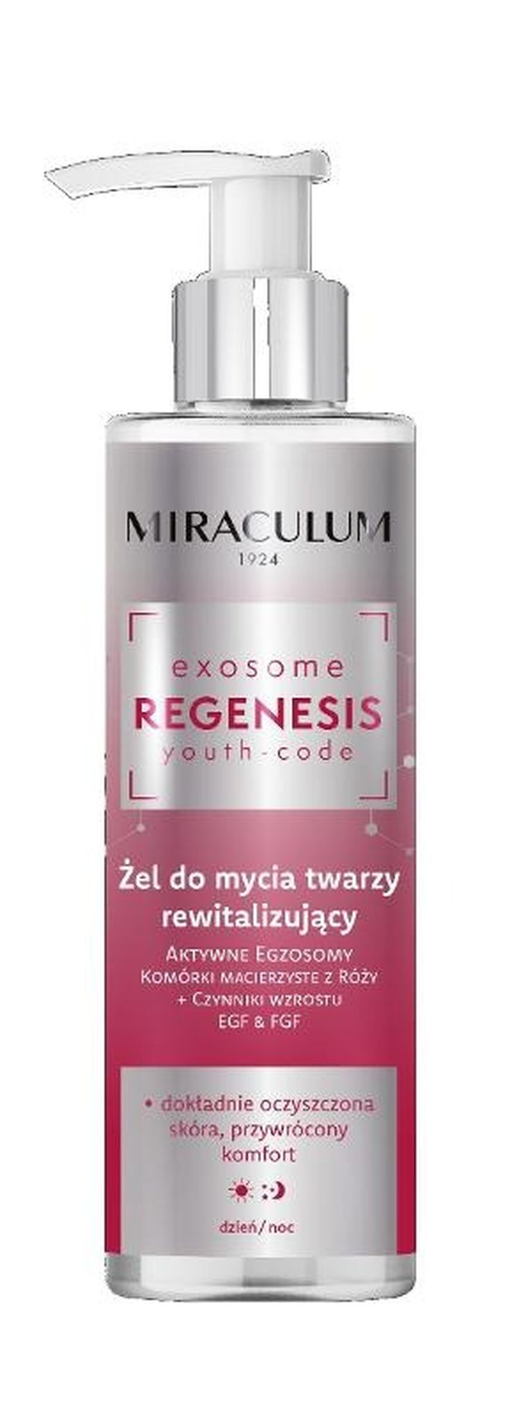 Miraculum, Exosome Regenesis Youth-Code, żel do mycia twarzy rewitalizujący, 200 ml