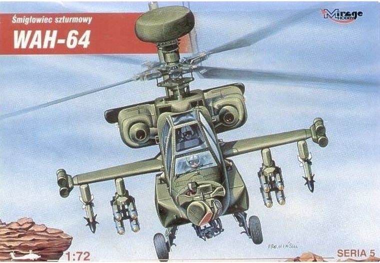 Mirage Hobby, Śmigłowiec szturmowy WAH-64, model do sklejania