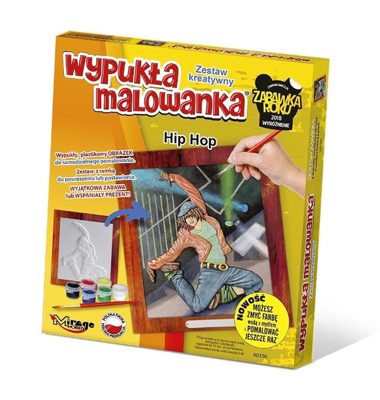 Mirage Hobby, Taniec Hip Hop, wypukła malowanka
