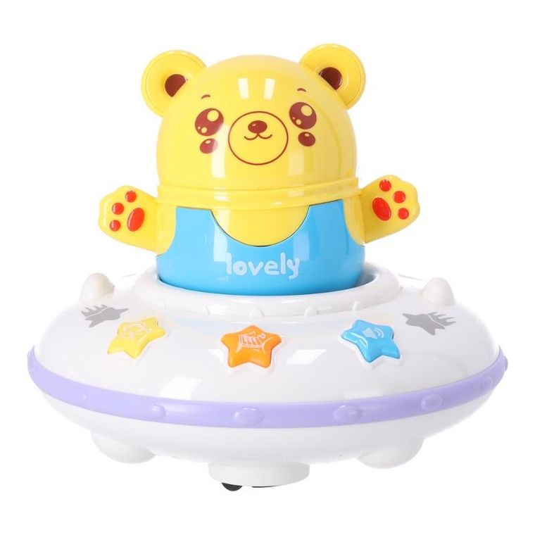 Miś bujaczek, interaktywna zabawka niemowlęca