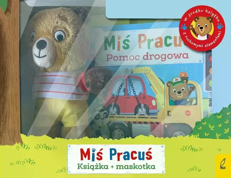 Miś Pracuś. Pomoc drogowa + maskotka