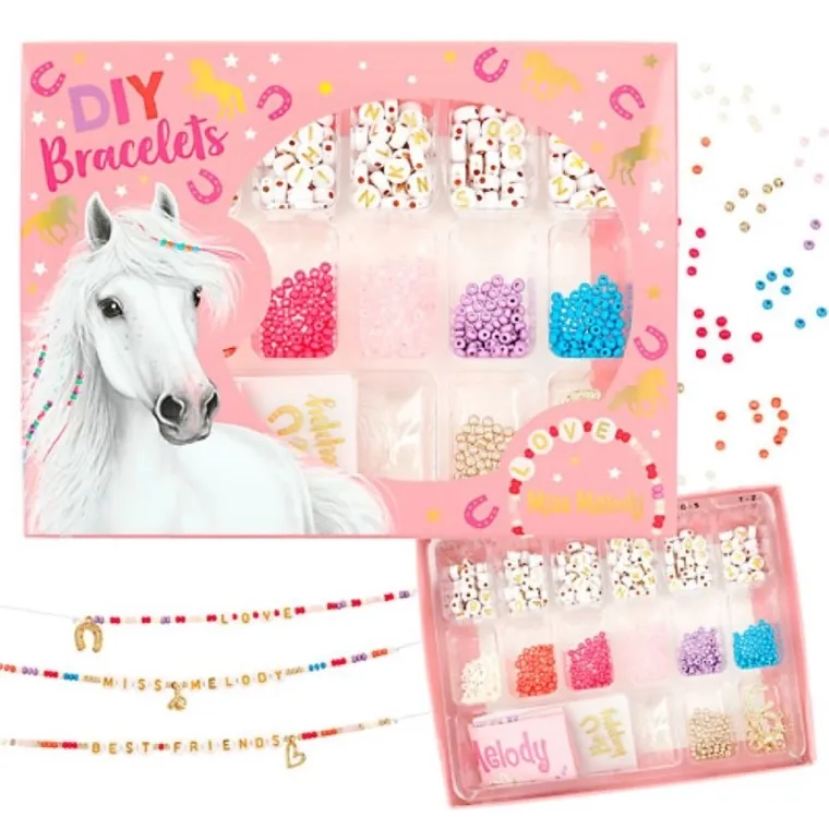 Miss Melody, zestaw koralików do robienia bransoletek