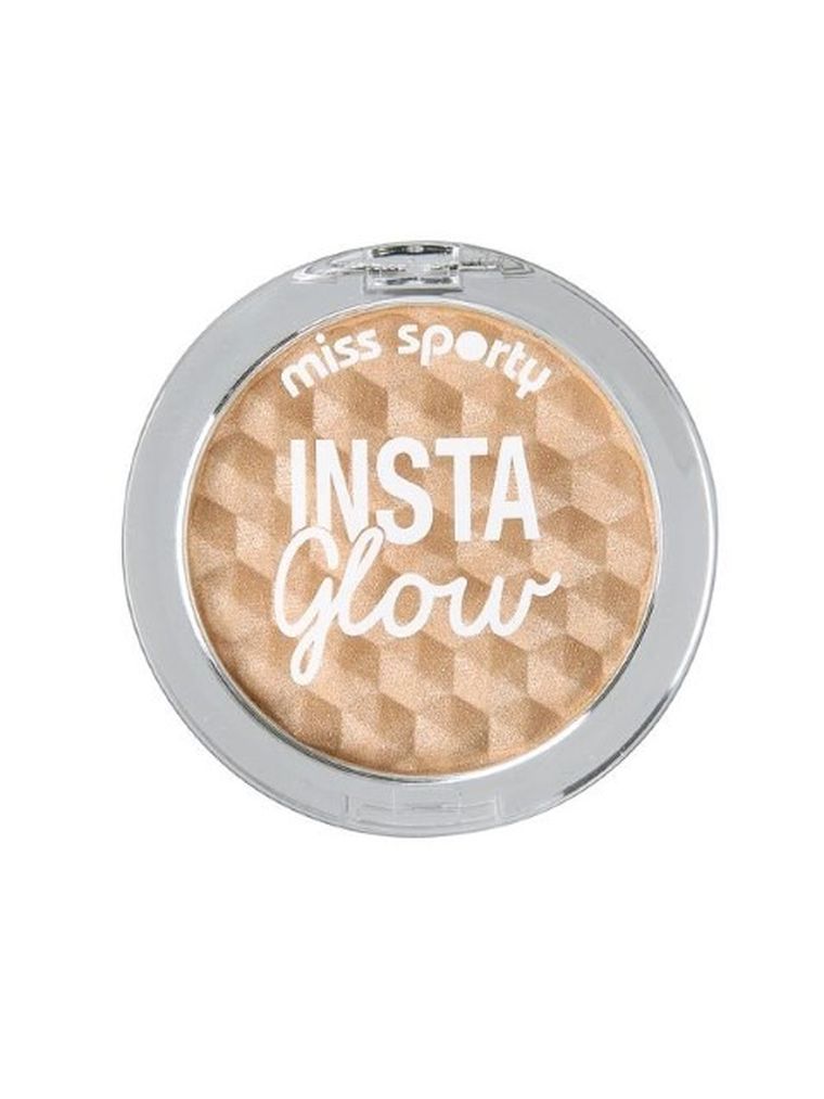Miss Sporty, Insta Glow Highlighter, rozświetlacz do twarzy, 101 Golden Glow, 5 g