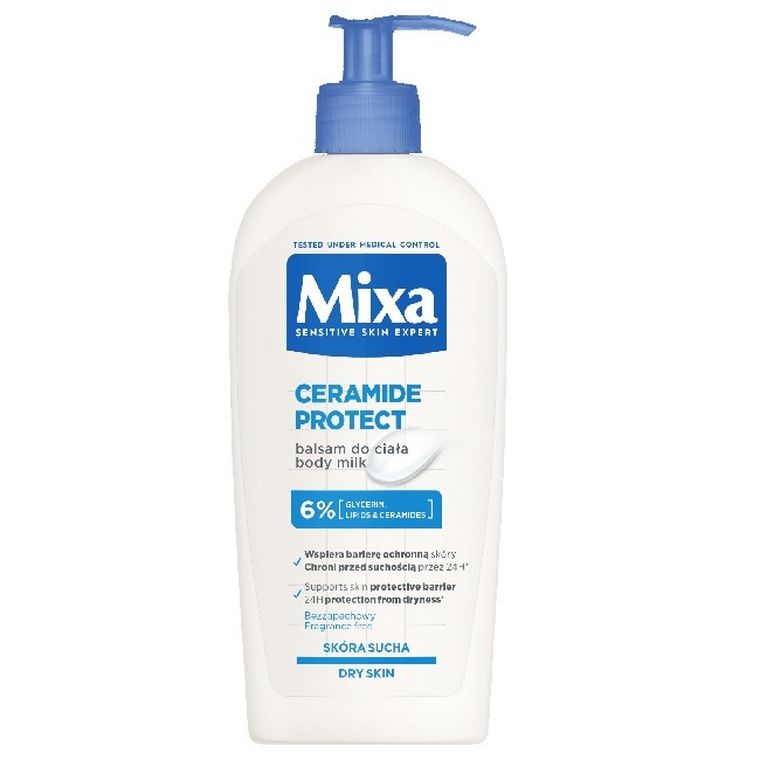 Mixa, Ceramide Protect, ochronny balsam do ciała, 400 ml