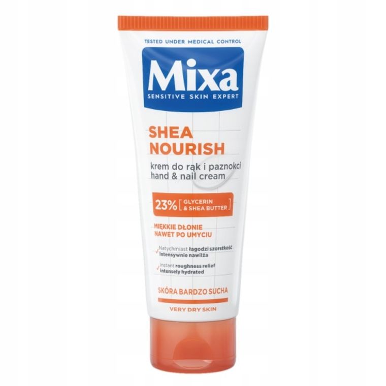 Mixa, krem do rąk, Intensywne odżywienie, z gliceryną, 100 ml