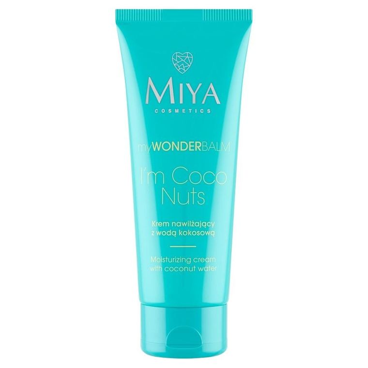 Miya Cosmetics, myWONDERBALM, I’m Coco Nuts, krem nawilżający z wodą kokosową, 75 ml