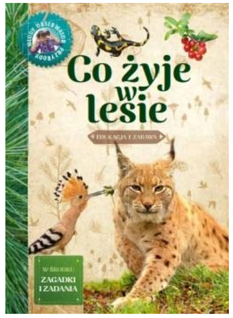 Młody obserwator przyrody. Co żyje w lesie